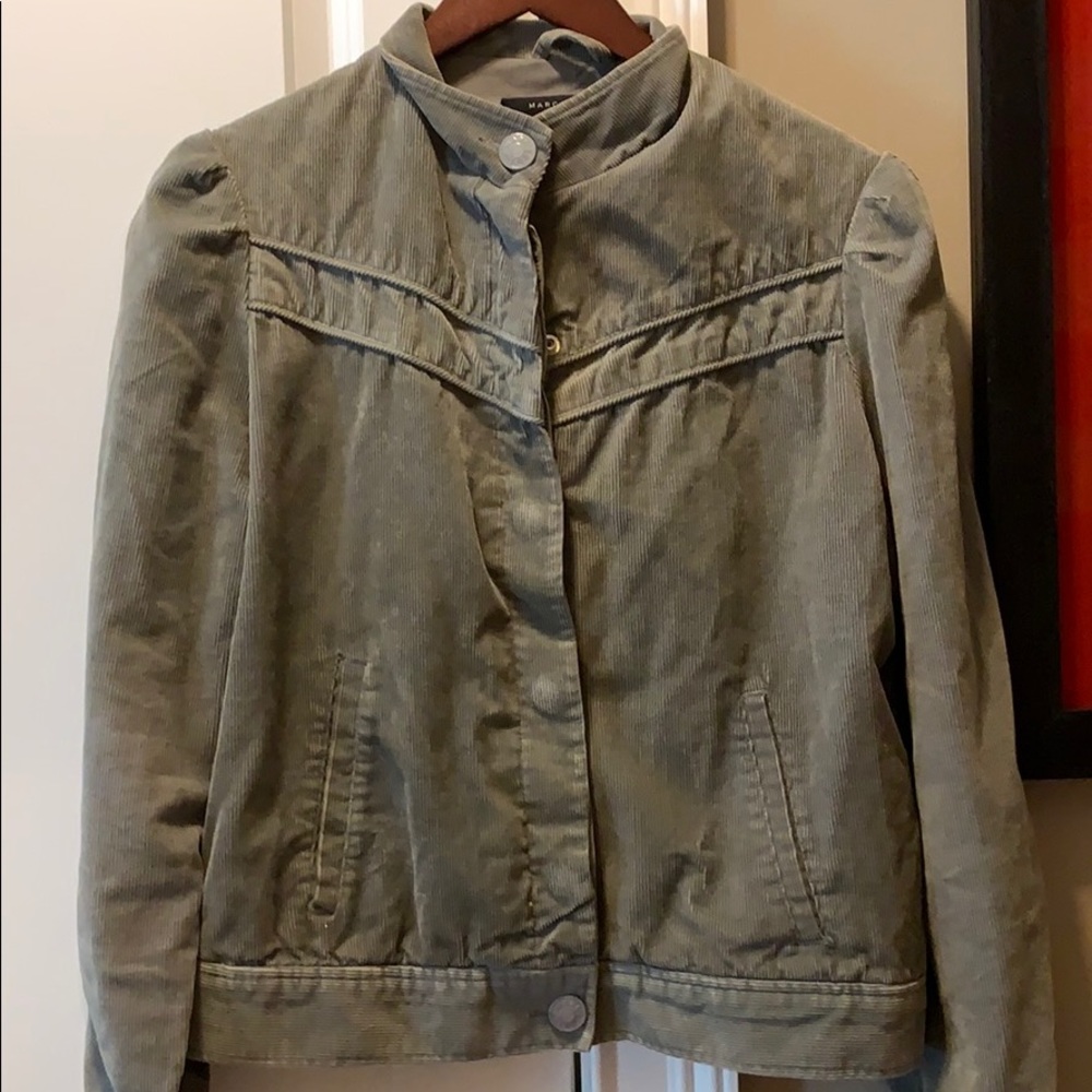 Marc Jacobs Retro Gray Corduroy Jacket.       *T19